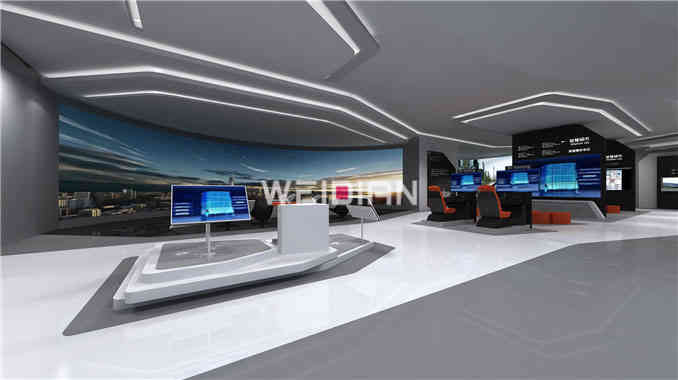 佳都科技企業(yè)深圳展廳裝飾設(shè)計(jì)