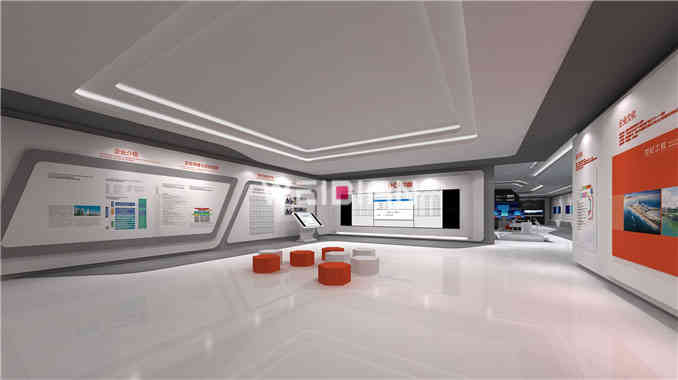 佳都科技企業深圳展廳裝飾設計