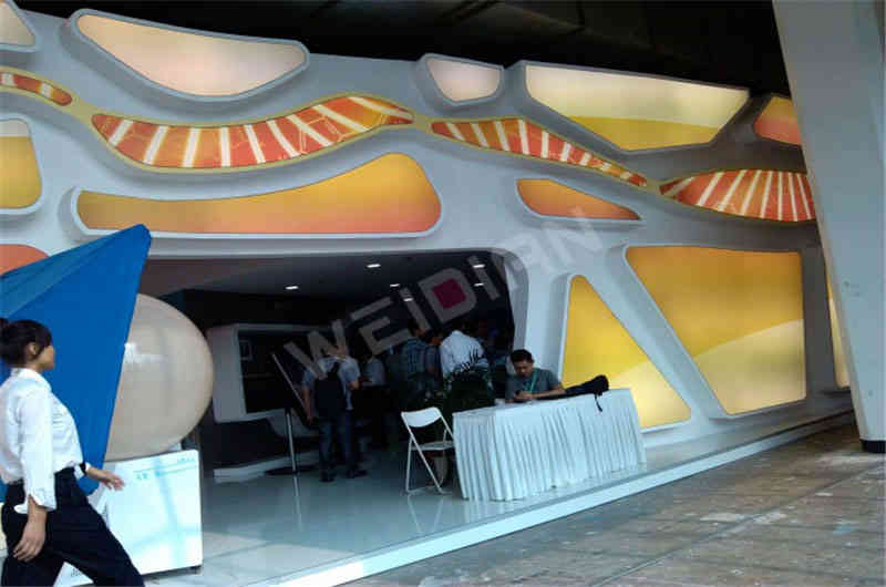 中國電信廣州展臺設計搭建