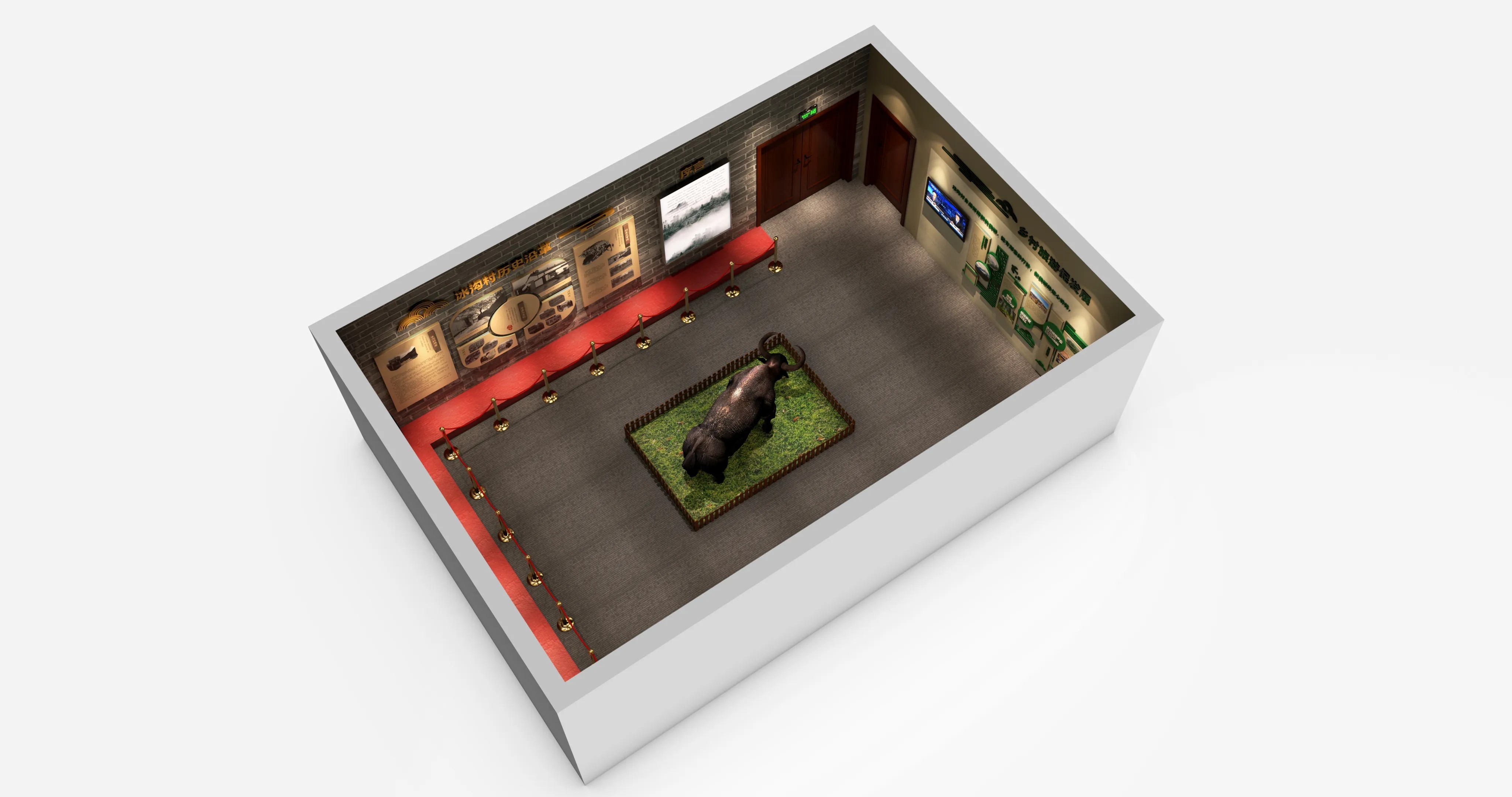 廣東省青海村史館設計、廣東鄉村文化展館、鄉村記憶展館、廣東鄉村展覽館設計策劃（二 ）