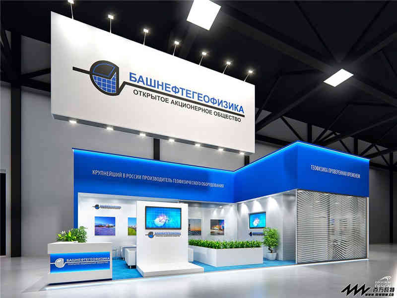 上海航天機電股份有限公司參展上海新國際博覽中心展覽設計展臺搭建3